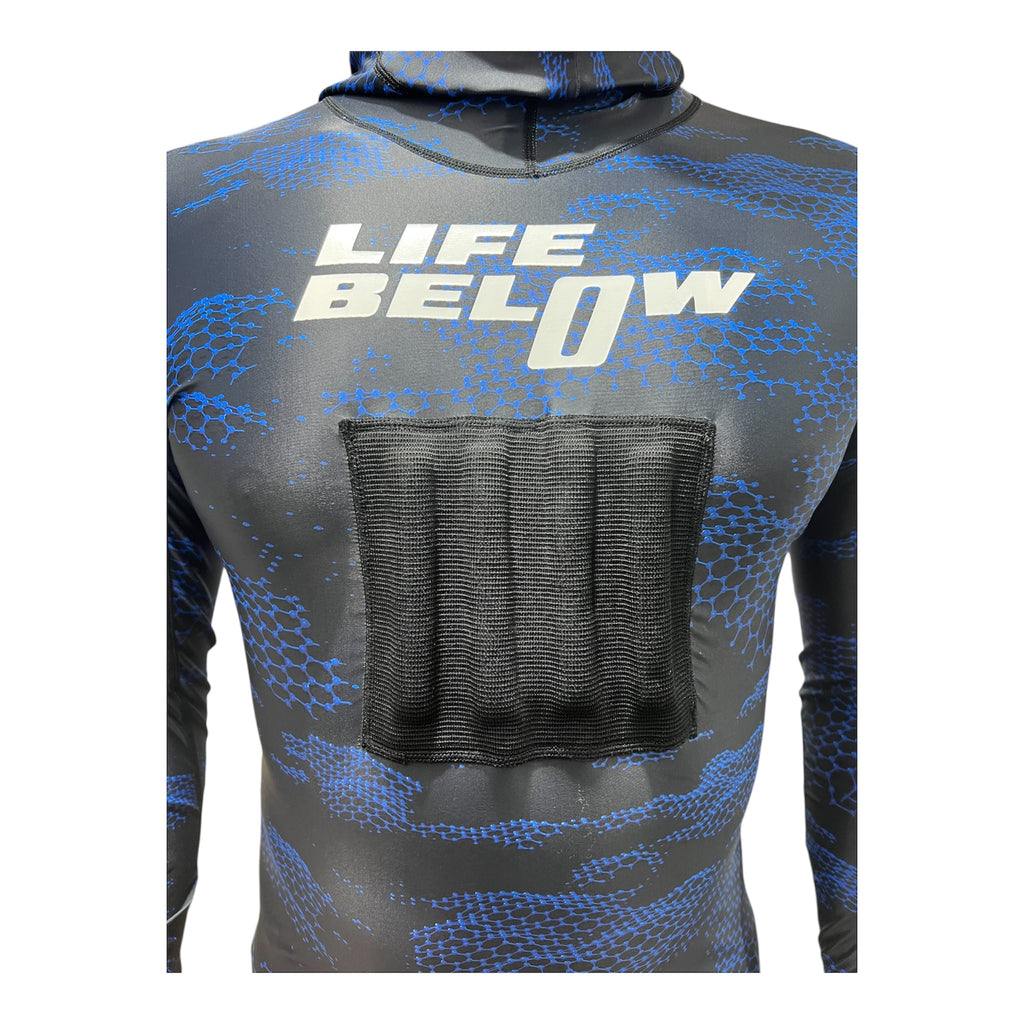 Life Below "DNA" Stinger Suit 2 Piece Electric Blue